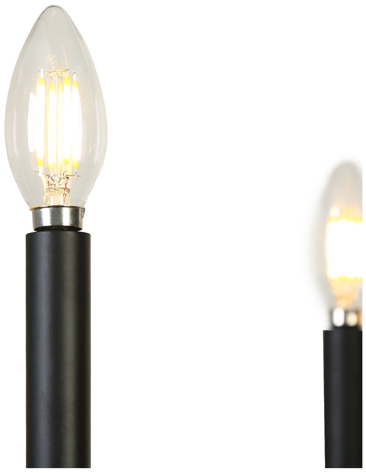 Image 4 Oriame 43.3" Wide Black 10-Light Chandelier more views