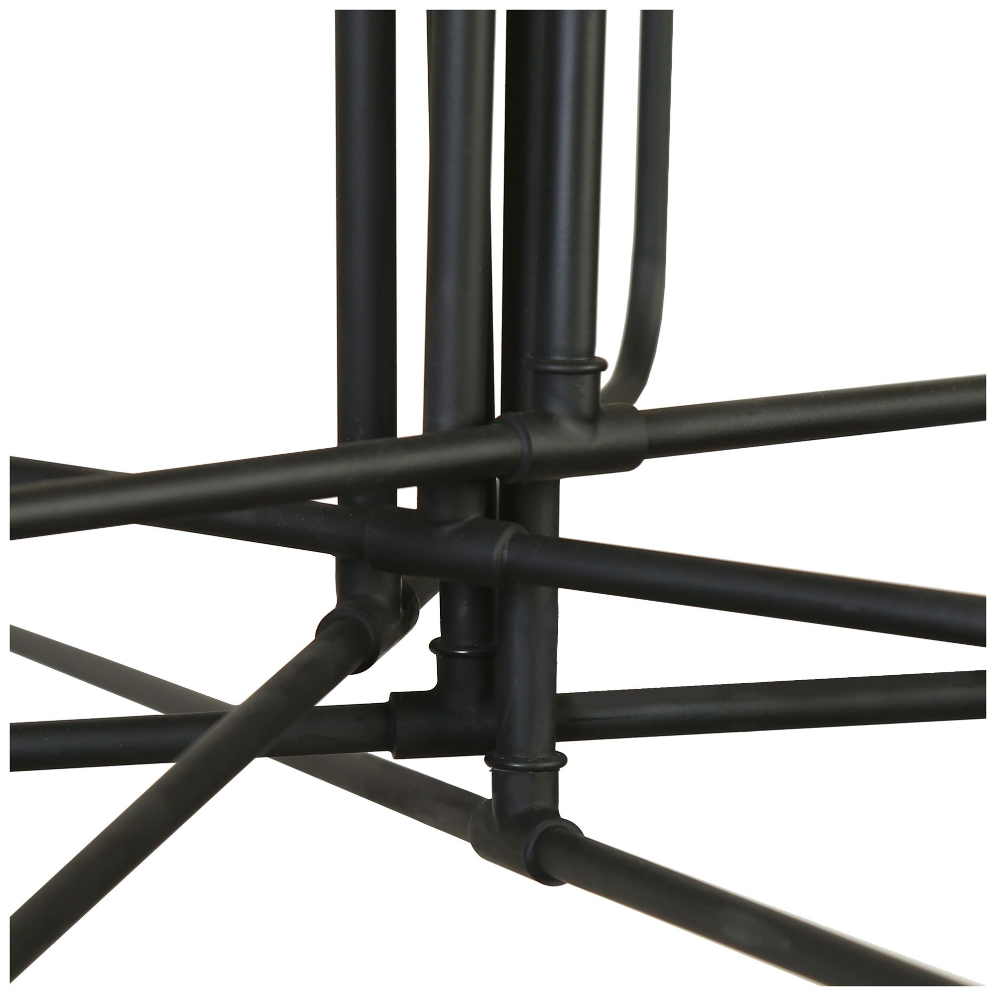 Image 6 Oriame 43.3" Wide Black 10-Light Chandelier more views