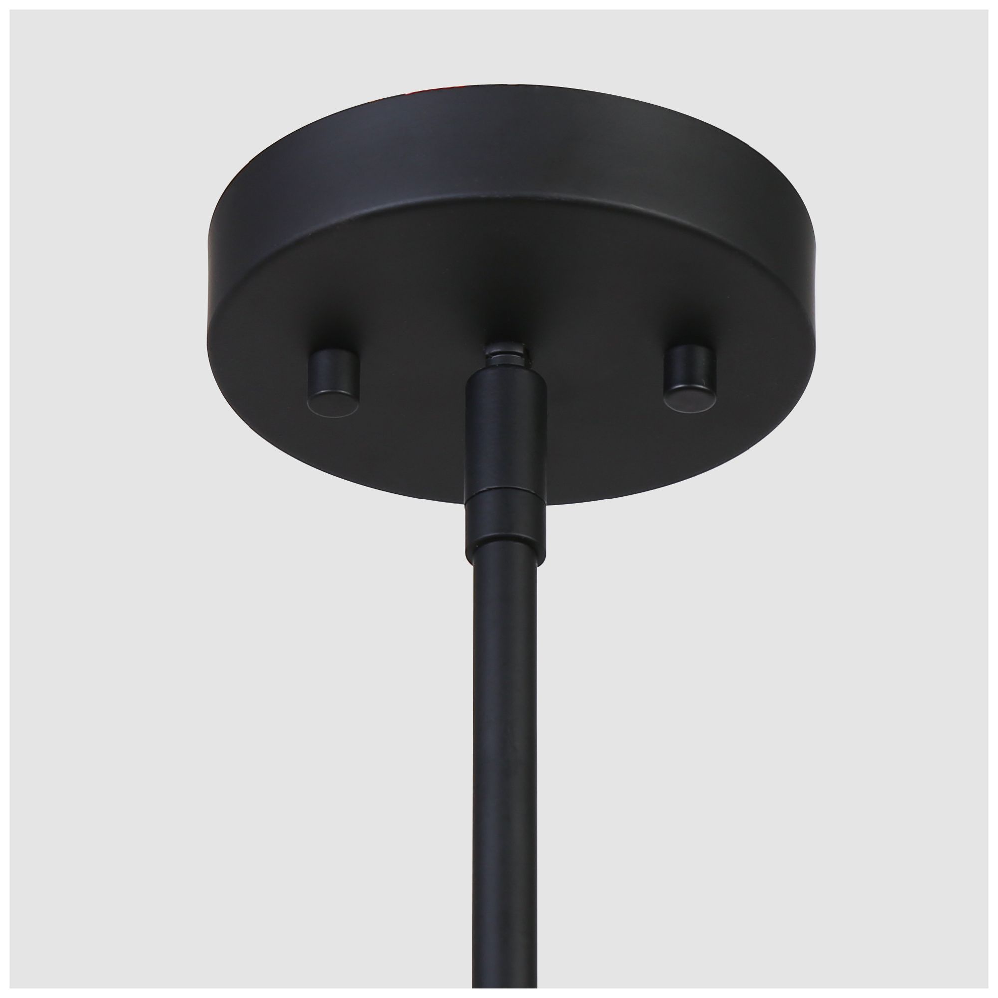 Image 3 Oriame 47.2" Wide Black 12-Light Chandelier more views