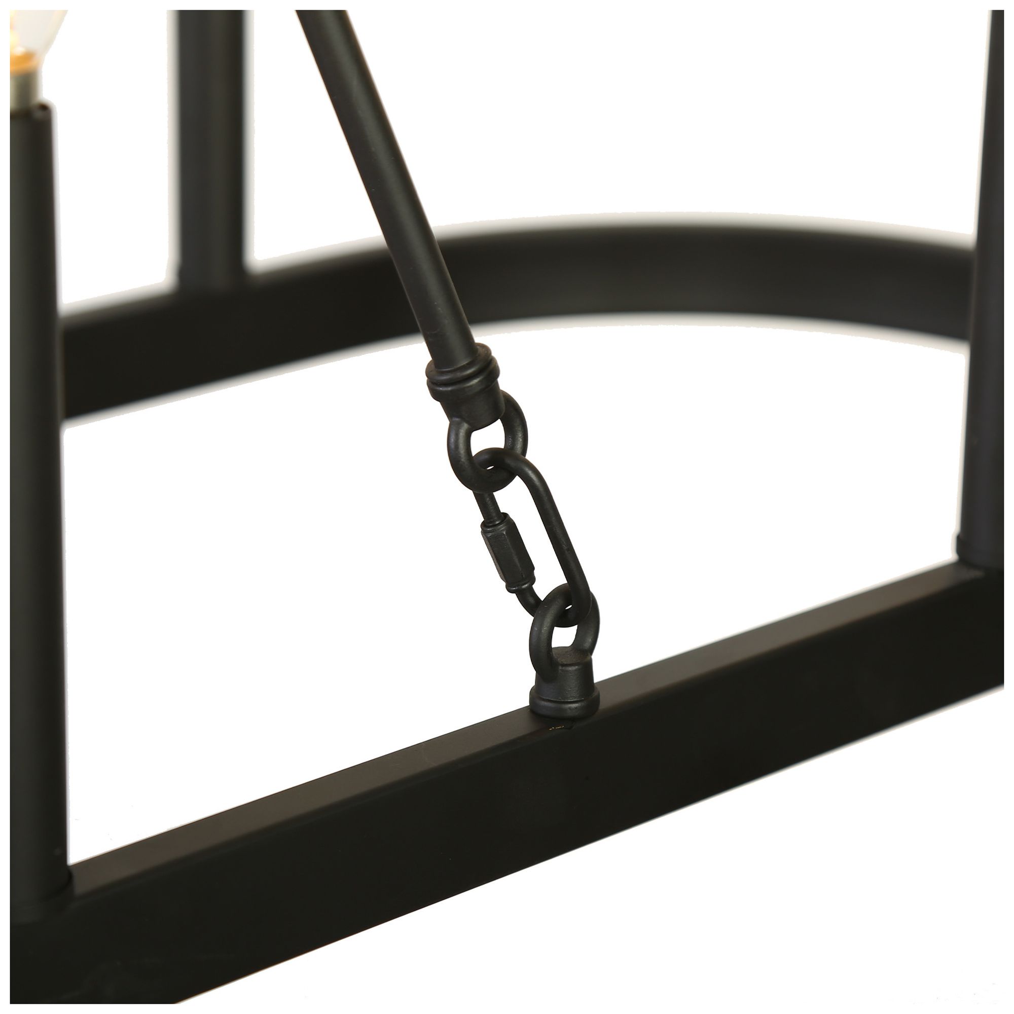 Image 5 Oriame 50" Wide Black 10-Light Island Chandelier more views