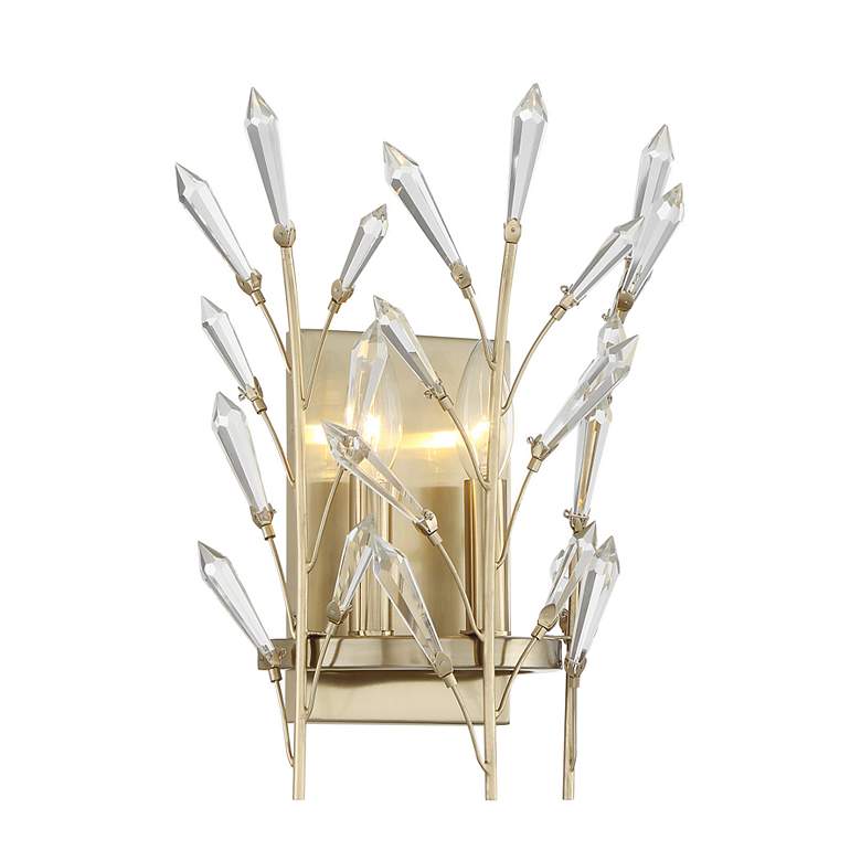 Image 3 Orianna 2-Light Wall Sconce in Noble Brass more views