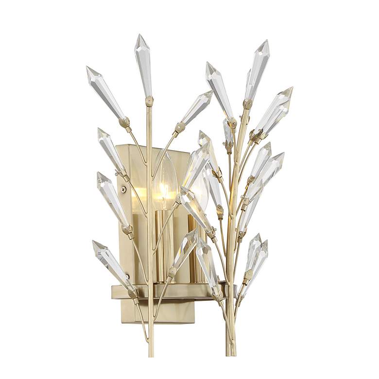 Image 4 Orianna 2-Light Wall Sconce in Noble Brass more views