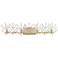 Orianna 4-Light Bathroom Vanity Light in Noble Brass