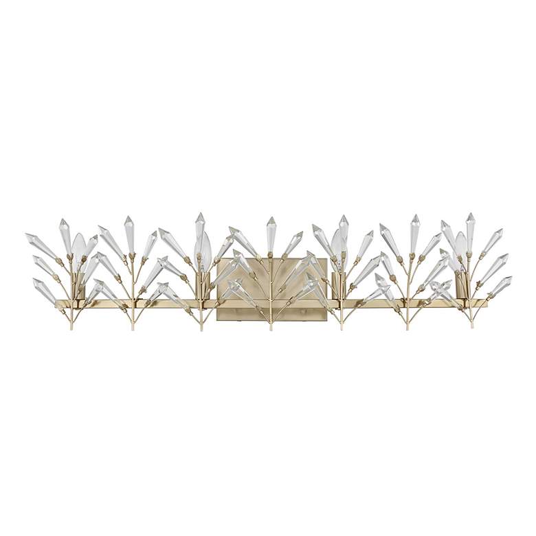 Image 2 Orianna 4-Light Bathroom Vanity Light in Noble Brass more views