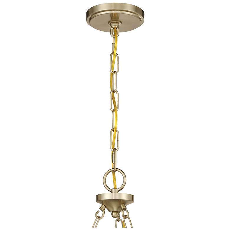 Image 5 Orianna 6-Light Chandelier in Noble Brass more views
