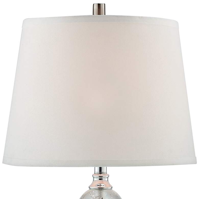 Image 3 Oriel Chrome Clear Crystal Table Lamp more views