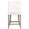 Orient Express Duet 25 1/2" Wide Light Wood Linen Counter Height Stool