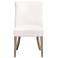 Orient Express Duet 26 1/2" Light Wood Linen Dining Chair Set of 2