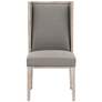 Orient Express Martin 27" Natural Gray Dining Wing Chairs Set of 2