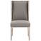 Orient Express Martin 27" Natural Gray Dining Wing Chairs Set of 2