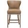 Orient Express Milton 23 1/2" Wide Toast and Ash Swivel Counter Stool