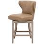 Thumbnail2 of Orient Express Milton 23 1/2" Wide Toast and Ash Swivel Counter Stool more views