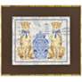 2_Oriental Leopards 33"W x 29"H Framed Art