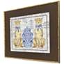 3_Oriental Leopards 33"W x 29"H Framed Art more views