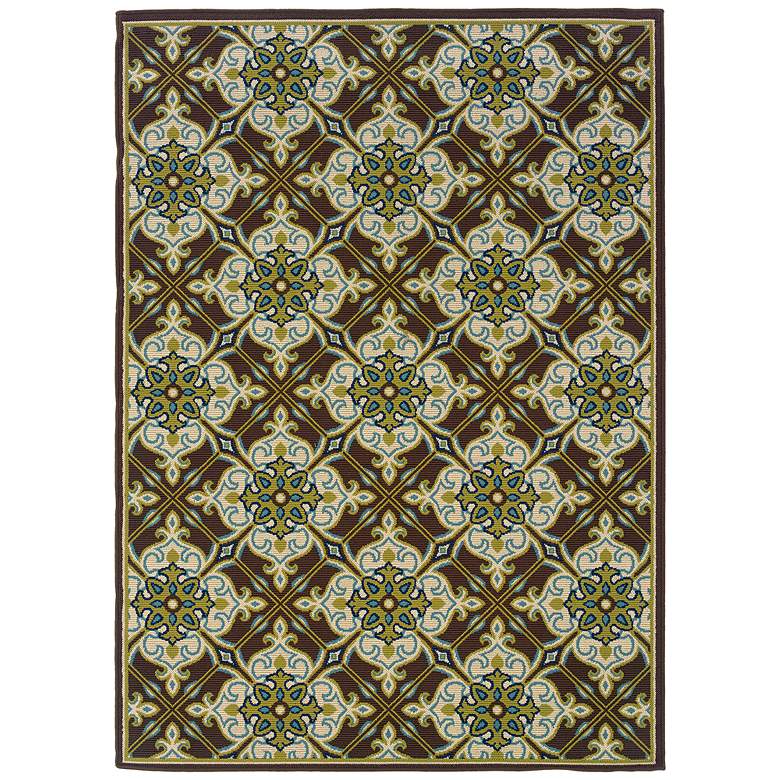 Image 1 Oriental Weavers Caspian 1005D 5&#39;3 inchx7&#39;6 inch Rug