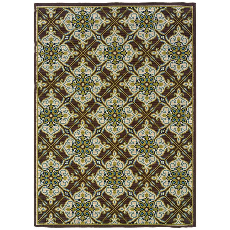 Image 1 Oriental Weavers Caspian 1005D 5'3"x7'6" Rug
