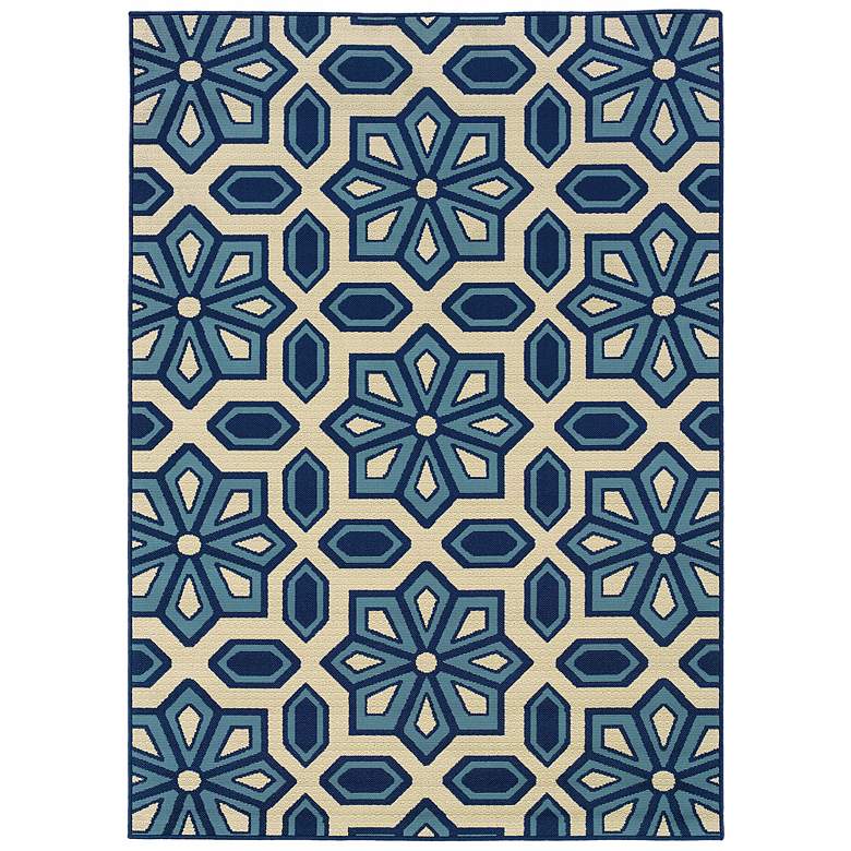 Image 1 Oriental Weavers Caspian 5'3"x7'6" Outdoor Area Rug