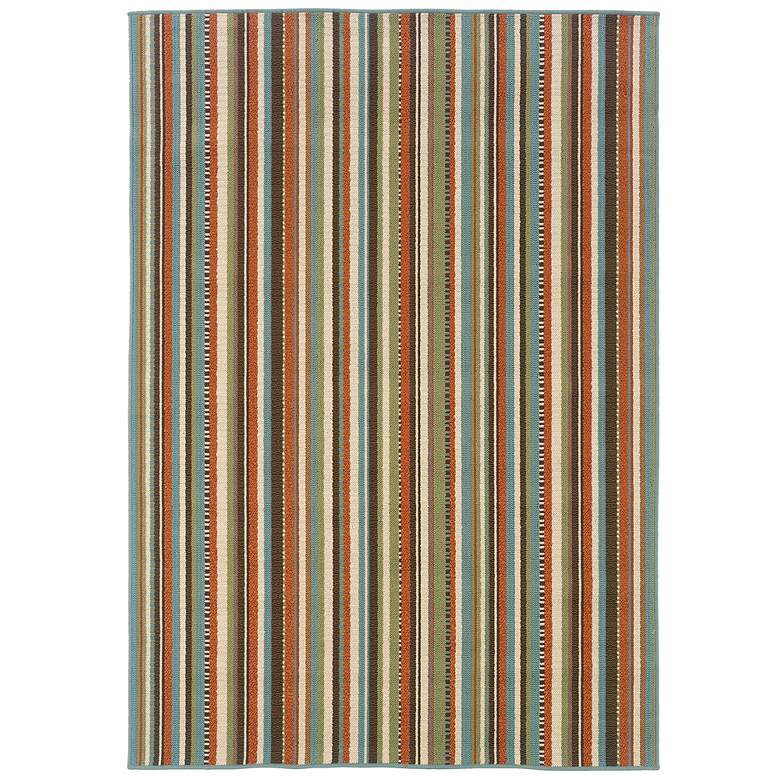 Image 1 Oriental Weavers Montego 5'3"x7'6" Outdoor Area Rug