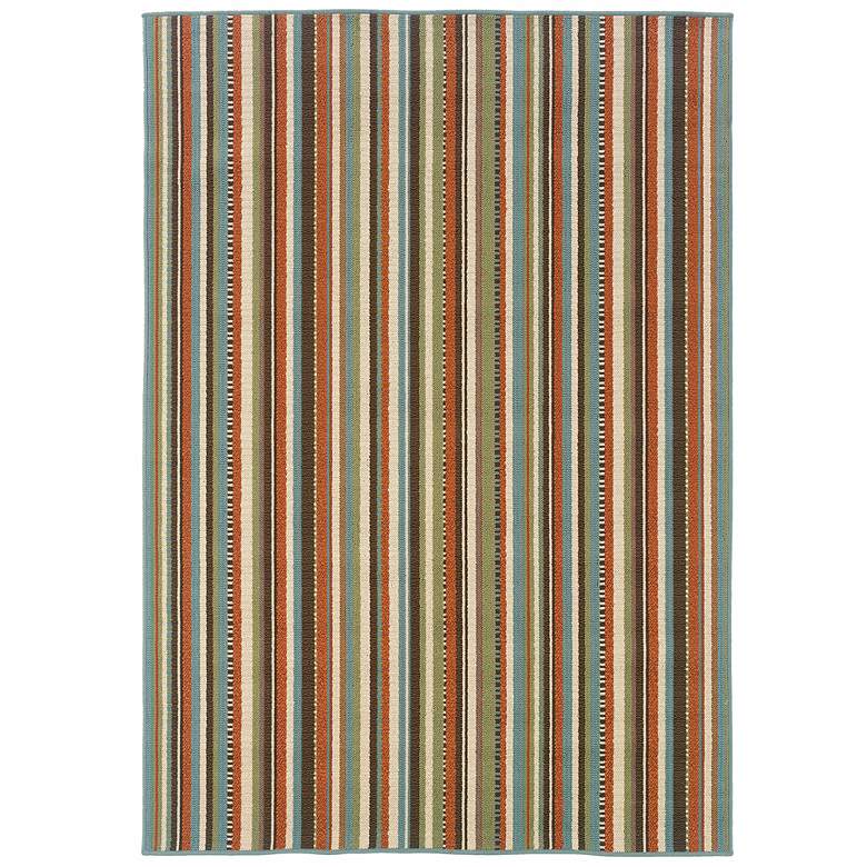 Image 1 Oriental Weavers Montego 5&#39;3 inchx7&#39;6 inch Outdoor Area Rug