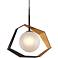 Origami 26" Wide Bronze LED Pendant Light
