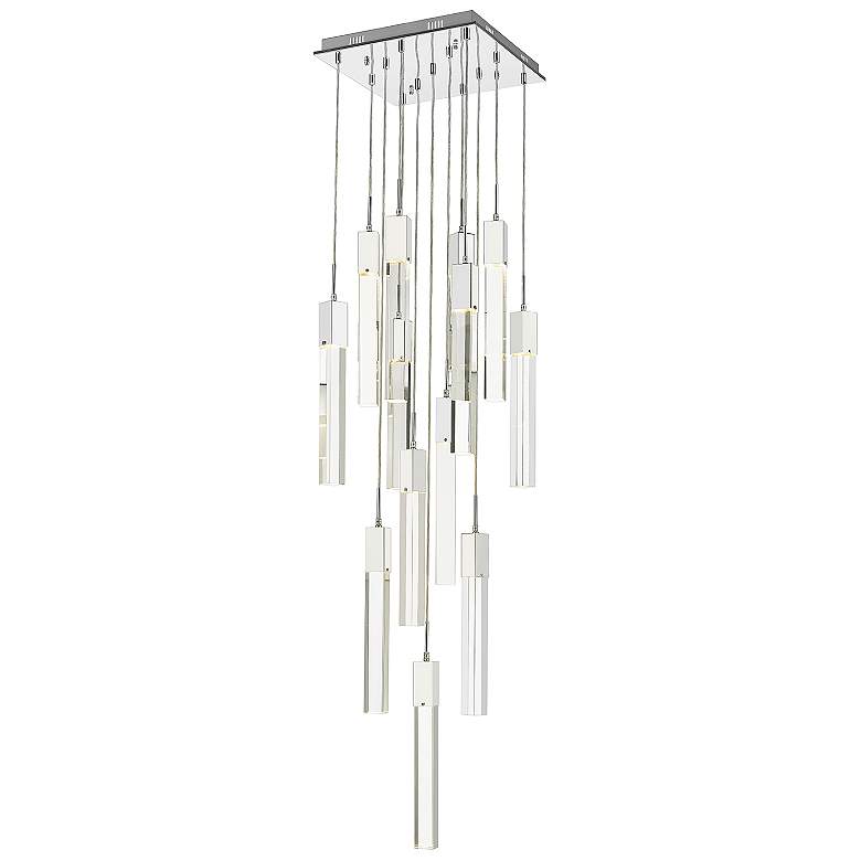 Image 1 Original Glacier 20"W Polished Chrome 13-Light LED Pendant