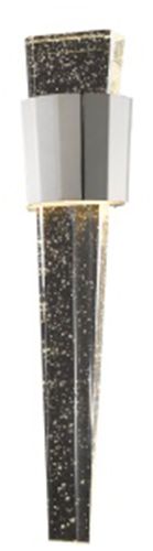 Image 2 Original Glacier 24" Angular LED Sconce Polished Nickel/Bubbled more views