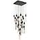 Original Glacier 28" Wide Black Multi-Light LED Pendant
