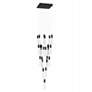 3_Original Glacier 28" Wide Black Multi-Light LED Pendant more views