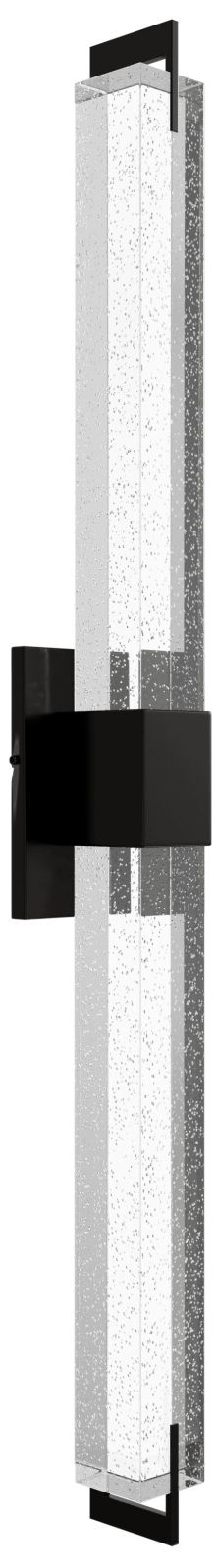 Image 2 Original Glacier 36"H LED Sconce Dark Bronze/Bubbled Crystals more views