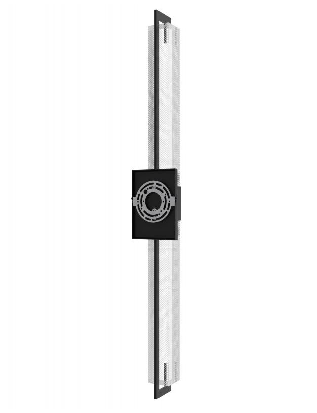 Image 3 Original Glacier 39"H LED Wall Sconce in Black/Snow Crystals more views