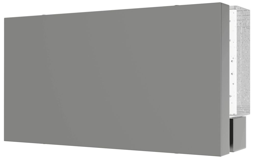 Image 3 Original Glacier 9"W LED Sconce Polished Nickel/Bubbled Glass more views