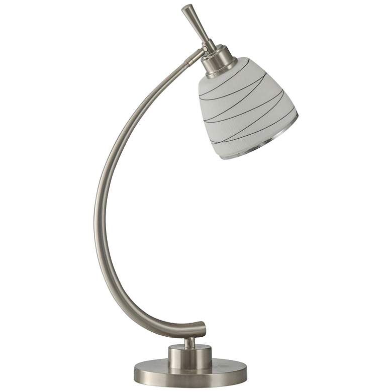Image 1 Orillia Silver Metal Task Desk Lamp