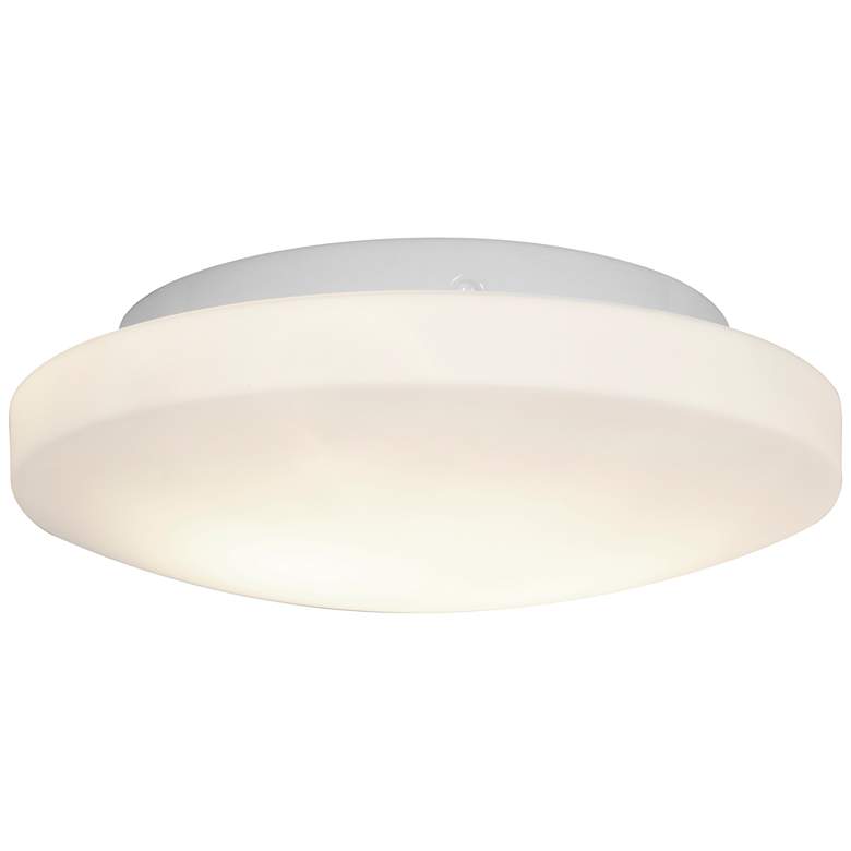 Image 1 Orion - 11" Dimmable LED -Flush Mount - White - Opal