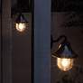 Watch A Video About the Orion Black Solar LED Dusk to Dawn Outdoor Wall Light