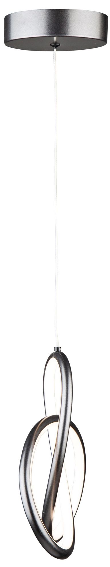 Image 3 Orion 15W LED Pendant Grey more views