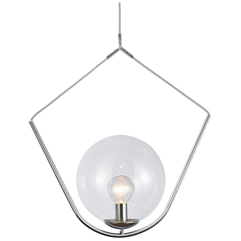 Image 1 Orion 24 inch Wide Polished Chrome Pendant