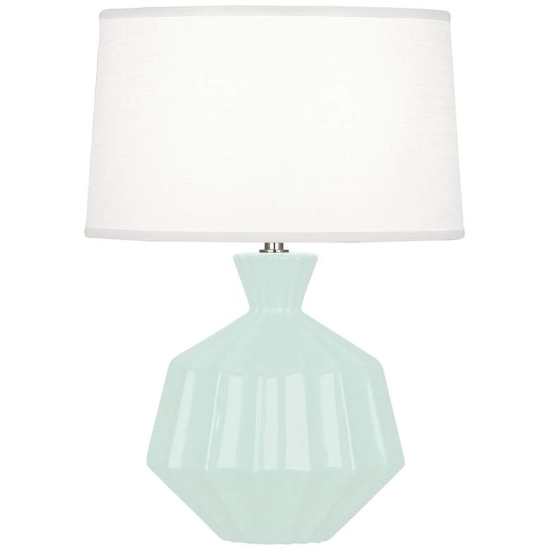 Image 1 Orion 27" High Mint Glazed Finish Table Lamp