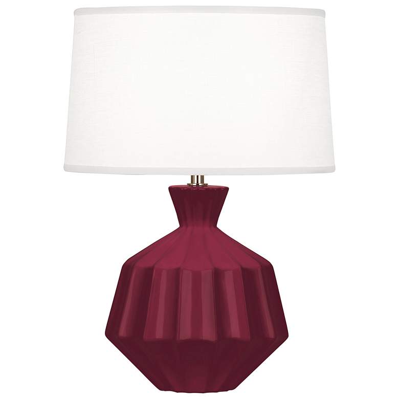 Image 1 Orion 27" High Sugar Plum Glazed Finish Table Lamp