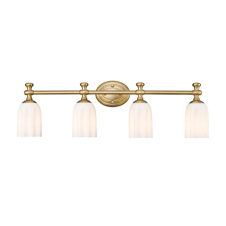 Image 6 Orion 31 1/4" Wide Modern Gold 4-Light Vanity Bath Light more views