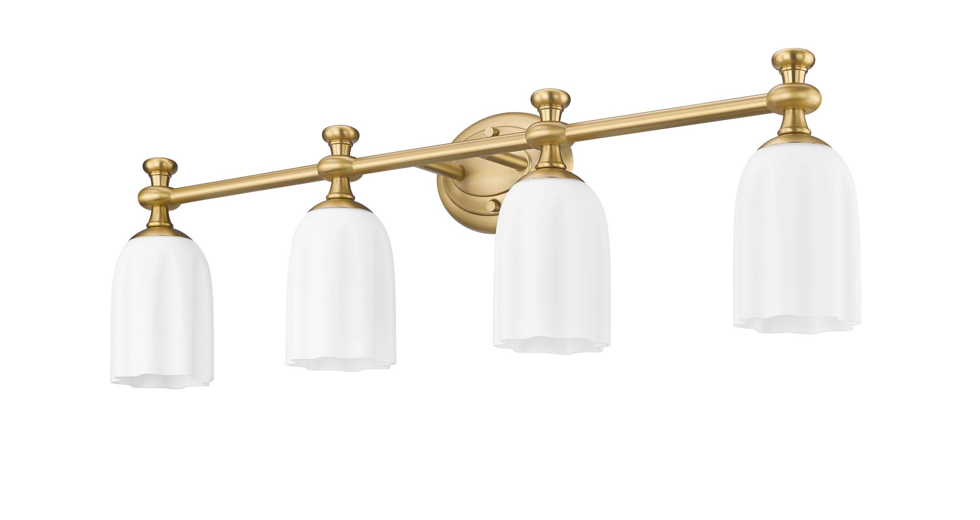 Orion 31 1/4" Wide Modern Gold 4-Light Vanity Bath Light
