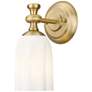 2_Orion 9 1/2" High Modern Gold Wall Sconce