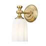 3_Orion 9 1/2" High Modern Gold Wall Sconce more views