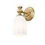 6_Orion 9 1/2" High Modern Gold Wall Sconce more views