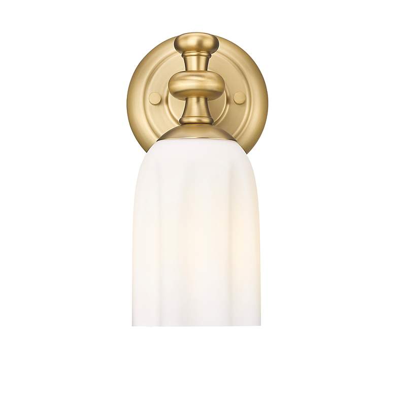 Image 7 Orion 9 1/2" High Modern Gold Wall Sconce more views