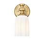 7_Orion 9 1/2" High Modern Gold Wall Sconce more views