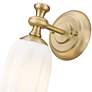 Orion 9 1/2" High Modern Gold Wall Sconce
