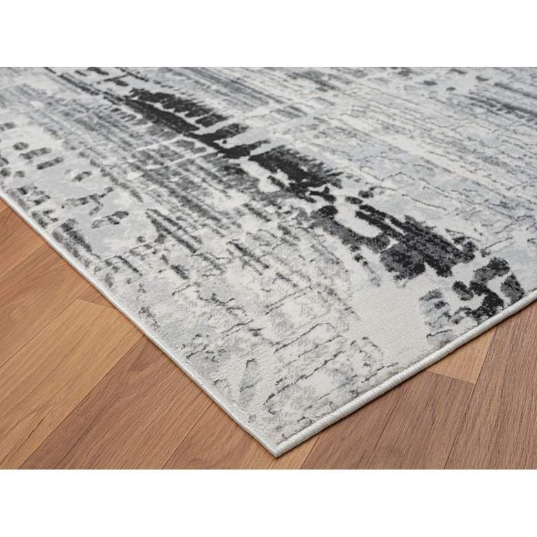Image 3 Orion Amara 41672 7'10"x10'6" Gray Rectangular Area Rug more views