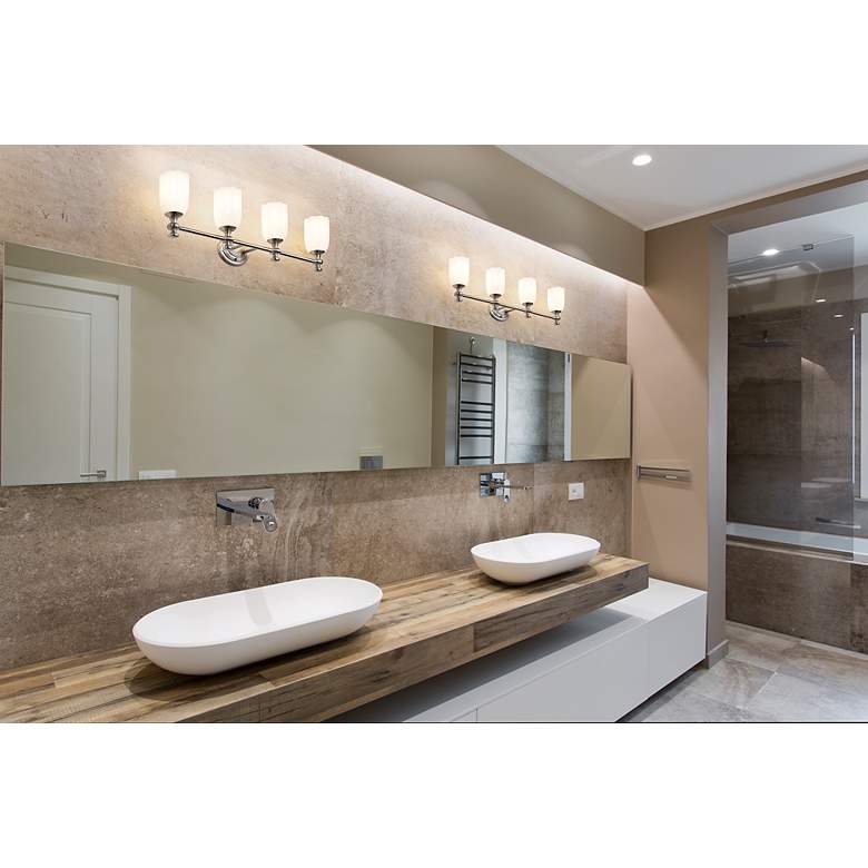 Image 3 Orion by Z-Lite Brushed Nickel 31.25 inch 4 Light Vanity more views