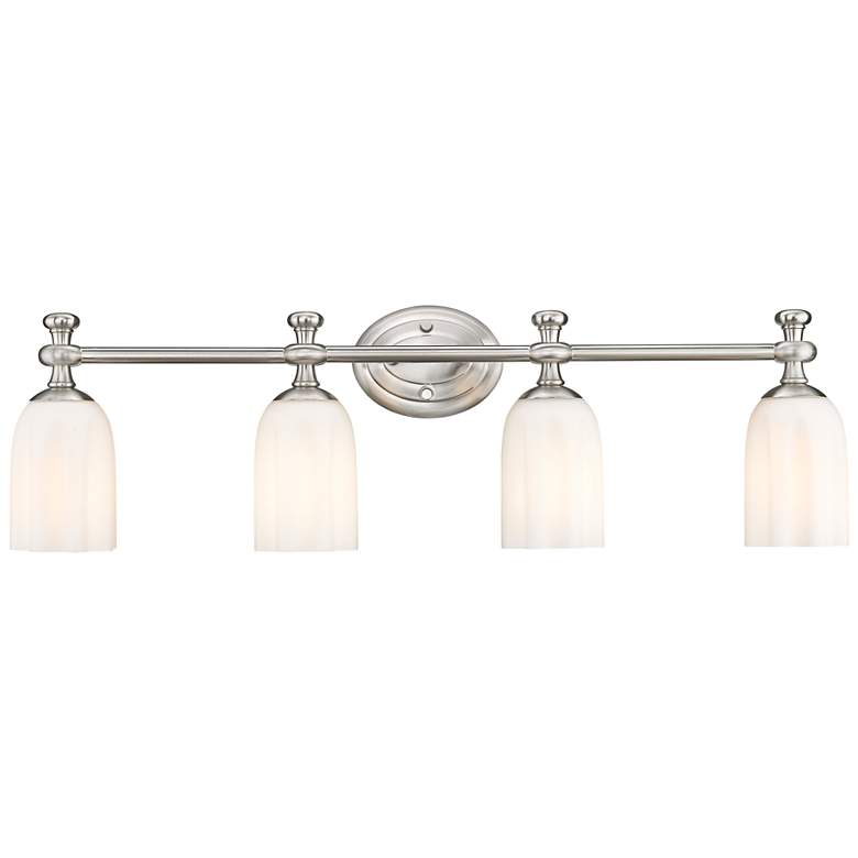 Image 5 Orion by Z-Lite Brushed Nickel 31.25 inch 4 Light Vanity more views