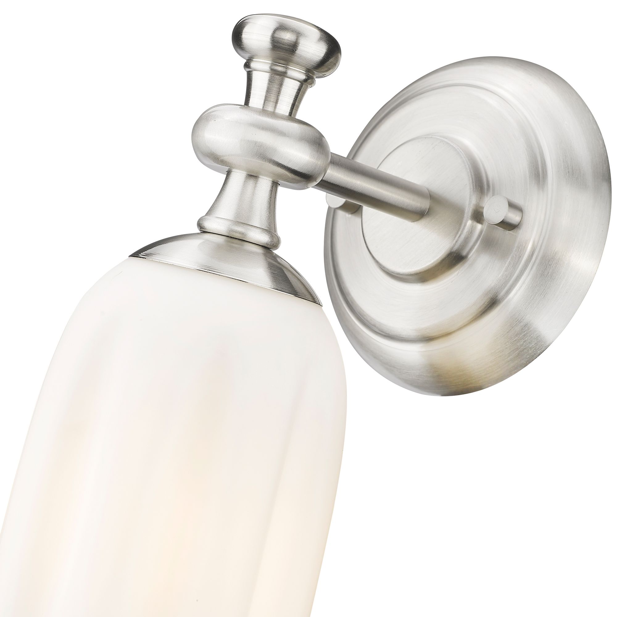 Orion by Z-Lite Brushed Nickel 4.75 inch 1 Light Wall Sconce